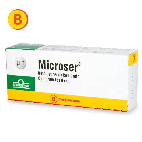 Microser 8Mg X 60 Comprimidos - Farmati Chile - Farmati