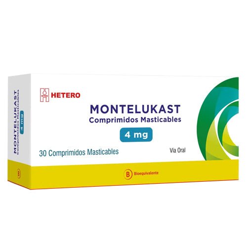 Montelukast 4 Mg X 30 Comprimidos Masticables - Farmati Chile - Farmati