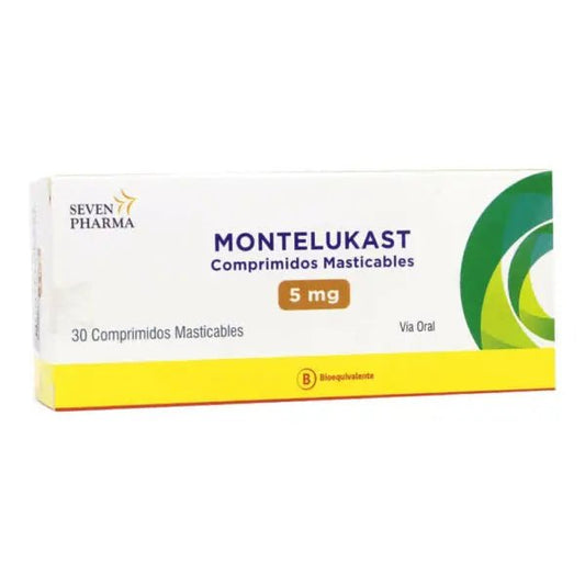 Montelukast 5 Mg X 30 Comprimidos - Farmati Chile - Farmati