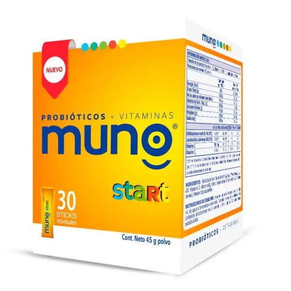 Muno Start Probióticos + Vitaminas 30 Sachet - Farmati Chile - Farmati