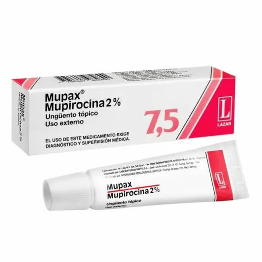 Mupax Mupirocina 2% 7,5 Gr - Farmati Chile - Farmati