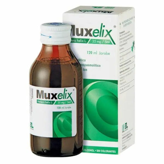 Muxelix Hedera Helix L 35Mg/5Ml Jarabe 120 Ml - Farmati Chile - Farmati