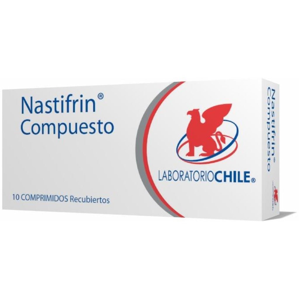 Nastifrin Compuesto X 10 Comprimidos - Farmati Chile - Farmati