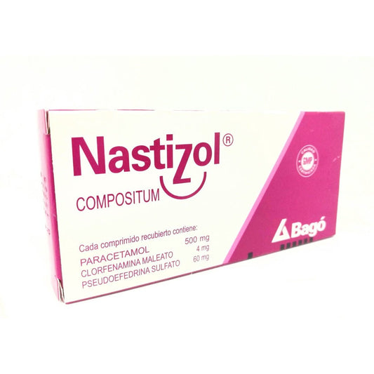 Nastizol Compositum X10 Comprimidos - Farmati Chile - Farmati
