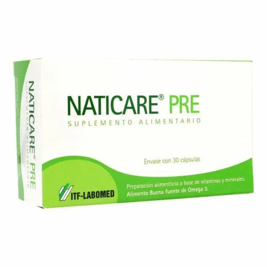 Naticare Pre X 30 Cápsulas - Farmati Chile - Farmati