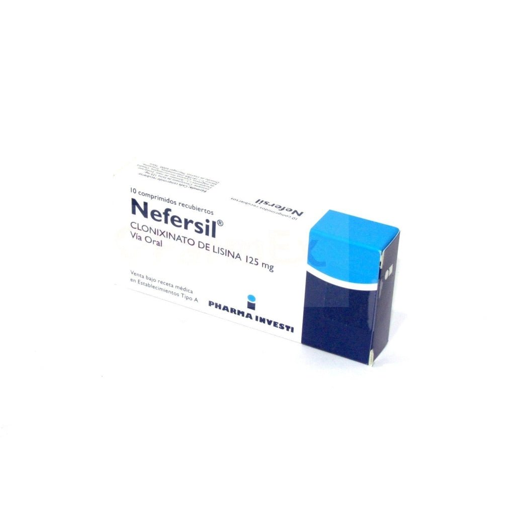 Nefersil 125 Mg X 10 Comprimidos - Farmati Chile - Farmati