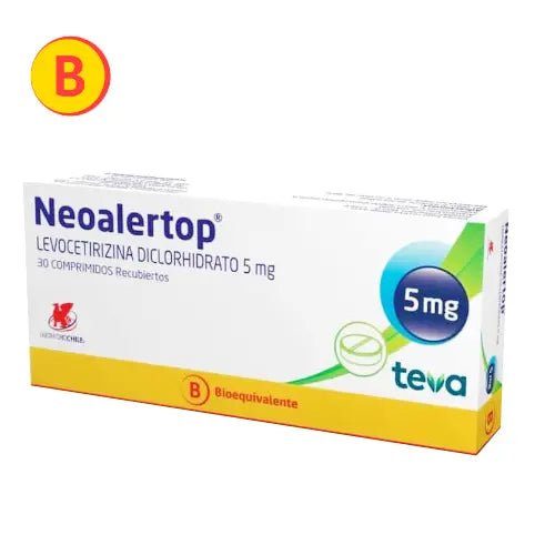 Neo - Alertop 5 Mg X 30 Comprimidos Recubiertos - Farmati Chile - Farmati