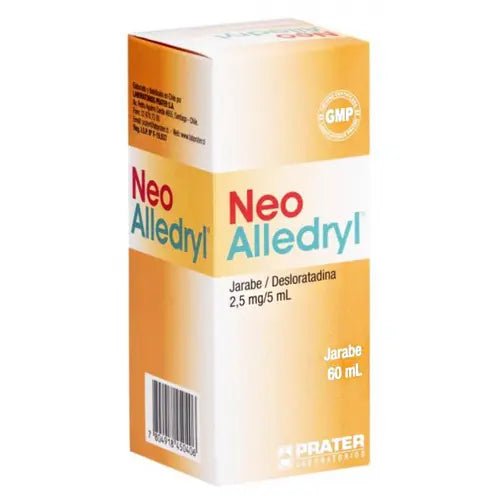 Neo - Alledryl 2,5 Mg/5 Ml Jarabe 60 Ml - Farmati Chile - Farmati