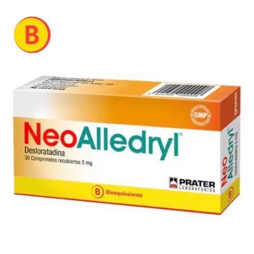 Neo - Alledryl 5 Mg X 30 Comprimidos - Farmati Chile - Farmati