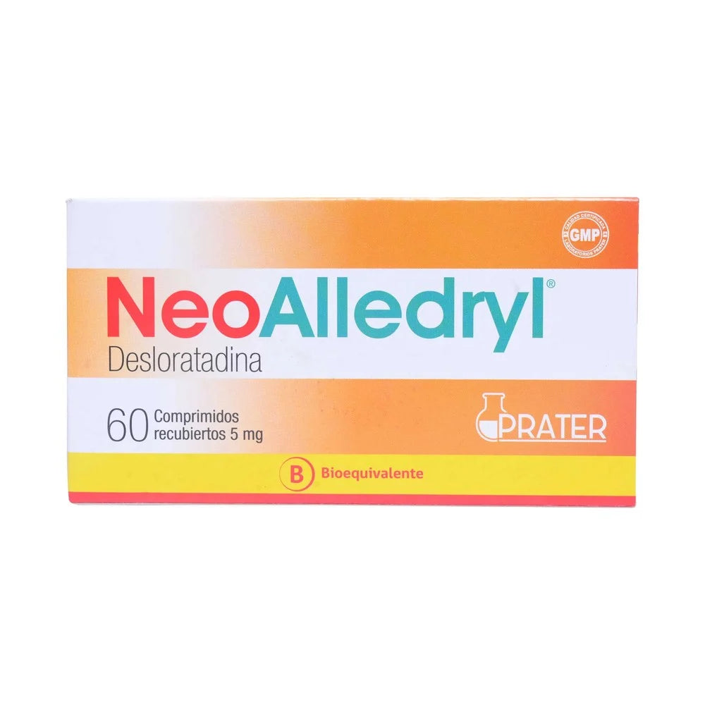 Neo Alledryl Comprimidos Recubiertos 5 Mg 60