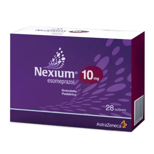 Nexium 10 Mg Granulos Con Recubrimiento Entericox 28 Sobres - Farmati Chile - Farmati