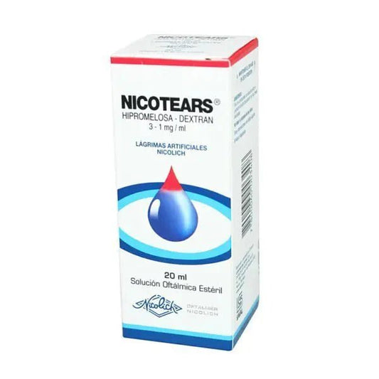 Nicotears 20 Ml Solución Oftálmica - Farmati Chile - Farmati