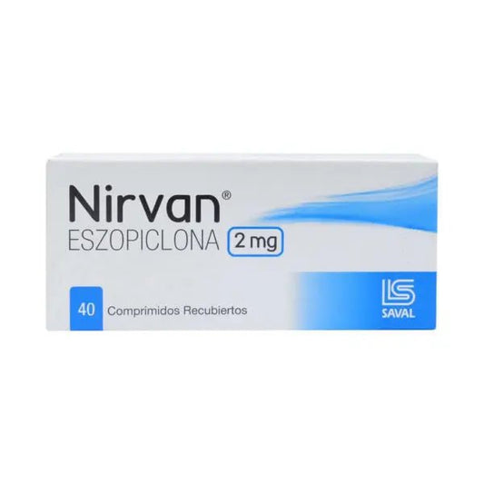 Nirvan 2Mg X 40 Comprimidos - Farmati Chile - Farmati