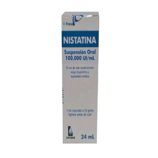 Nistatina Suspensión 100.000 Ui X 24 Ml. - Farmati Chile - Farmati