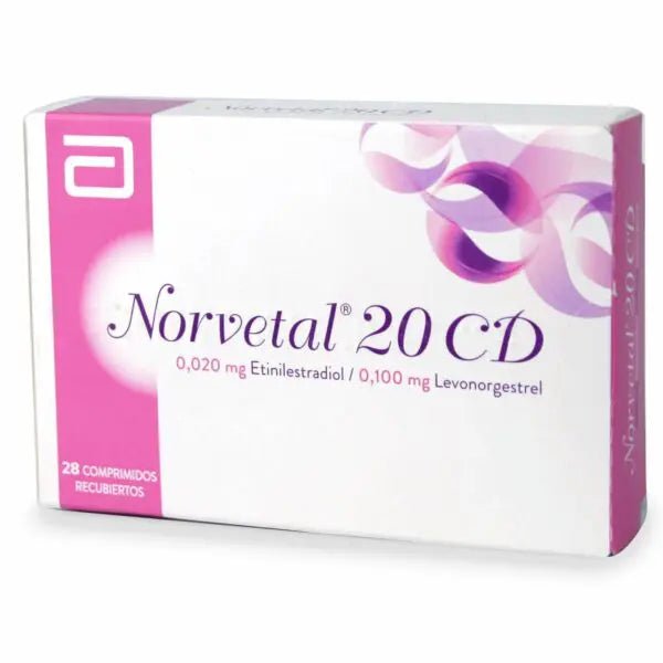 Norvetal 20 Cd X 28 Comprimidos - Farmati Chile - Farmati