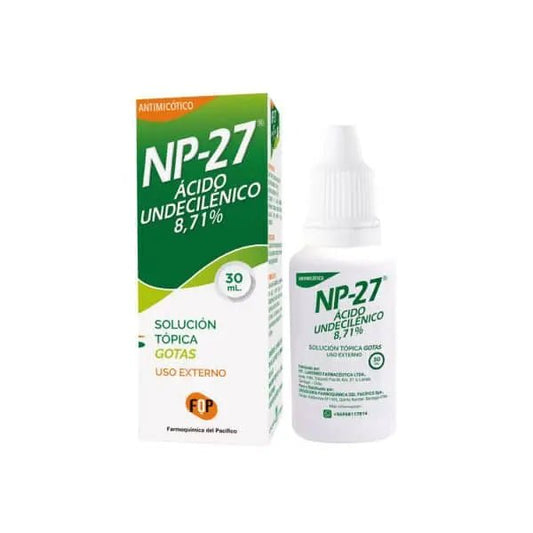 Np - 27 Solución Tópica Gotas 30 Ml - Farmati Chile - Farmati