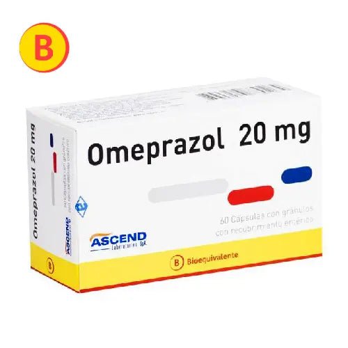 Omeprazol 20 Mg X 60 Capsulas Gránulos Con Recubrimiento Entérico - Farmati Chile - Farmati