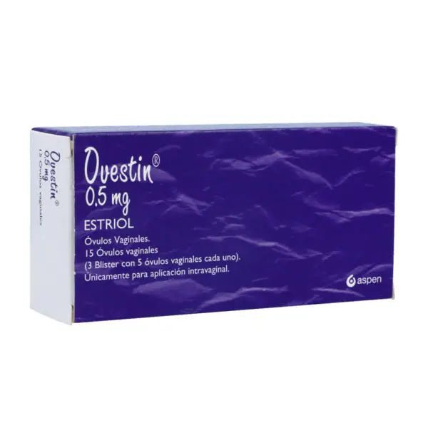 Ovestin 0,5 Mg X 15 Óvulos - Farmati Chile - Farmati