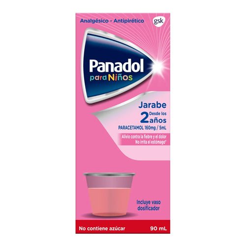 Panadol Infantil Paracetamol 160 Mg/5 Ml Jarabe 90 Ml - Farmati Chile - Farmati