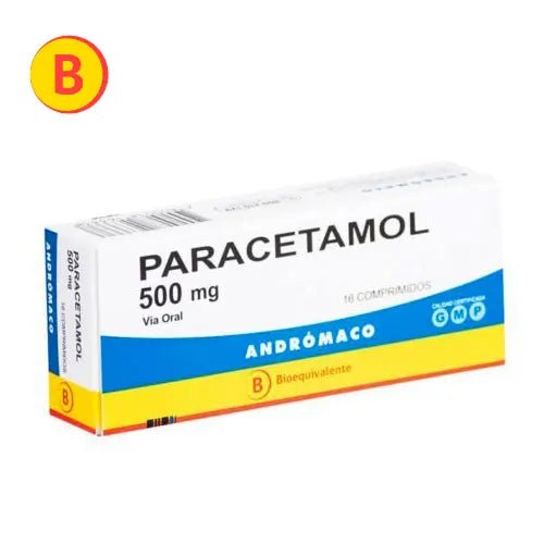 Paracetamol 500 Mg X 16 Comprimidos - Farmati Chile - Farmati