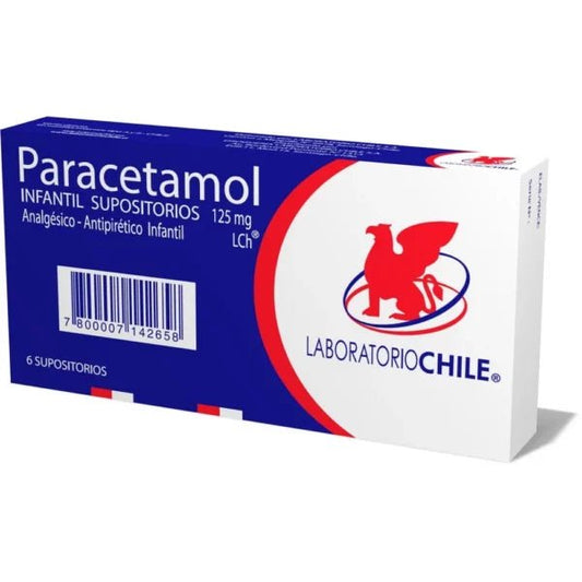 Paracetamol Infantil X 6 Supositorios - Farmati Chile - Farmati