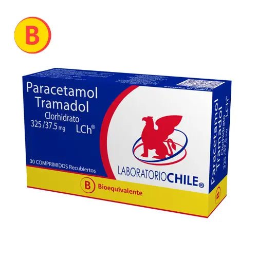 Paracetamol Tramadol 325/37,5 X 30 Comprimidos - Farmati Chile - Farmati