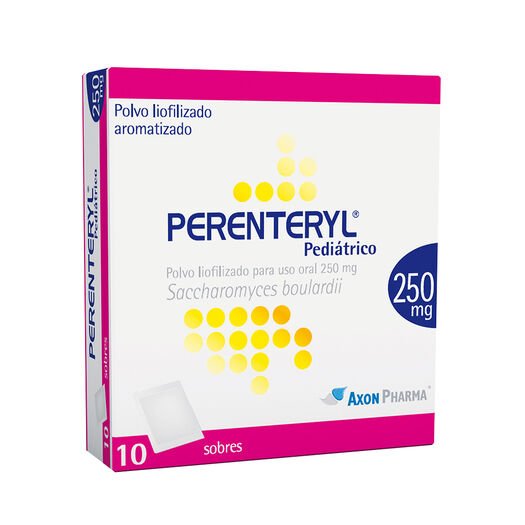 Perenteryl Pediatrico Polvo Liofilizado Para Uso Oral 10 Sobres 250Mg - Farmati Chile - Farmati