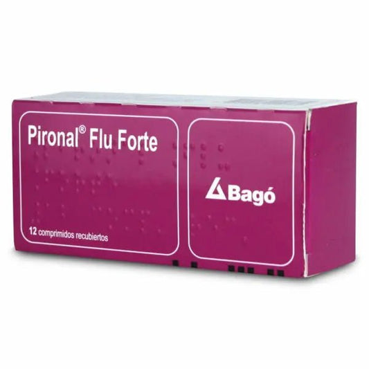 Pironal Flu Forte X 12 Comprimidos - Farmati Chile - Farmati