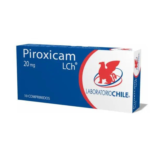 Piroxicam 20 Mg X 10 Comprimidos - Farmati Chile - Farmati
