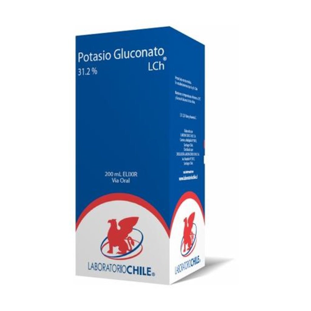 Potasio Gluconato Elixir Al 31,2% X 200 Ml. - Farmati Chile - Farmati