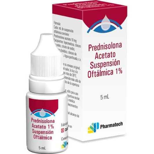 Prednisolona Solución Oftálmica 1% X 5 Ml. - Farmati Chile - Farmati