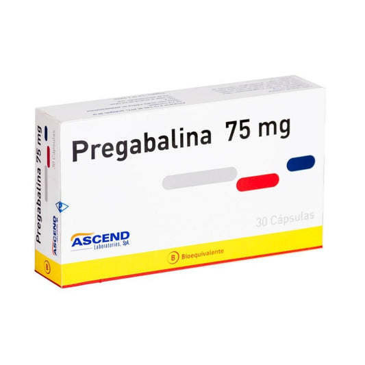 Pregabalina 75 Mg X 30 Caps - Farmati Chile - Farmati