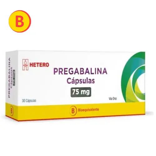 Pregabalina 75 Mg X 30 Cápsulas - Farmati Chile - Farmati