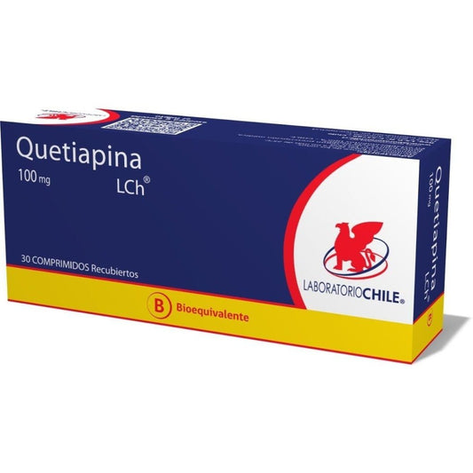 Quetiapina 100 Mg. X 30 Comprimidos - Farmati Chile - Farmati