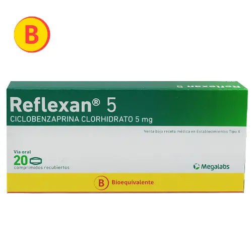 Reflexan 5 Mg X 20 Comprimidos - Farmati Chile - Farmati