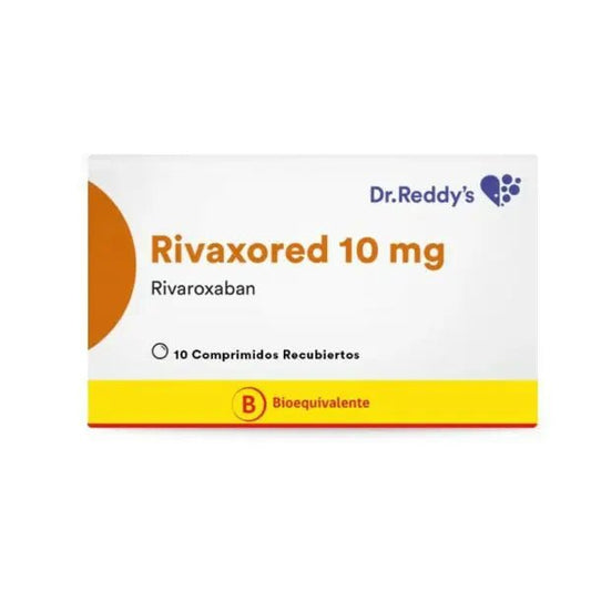 Rivaxored 10 Mg X 10 Comprimidos Dr.Reddy´S - Farmati Chile - Farmati