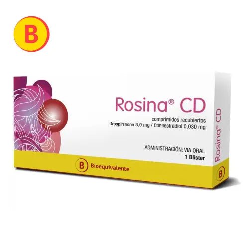 Rosina Cd Bioequivalente Comprimidos Recubiertos X28 - Farmati Chile - Farmati