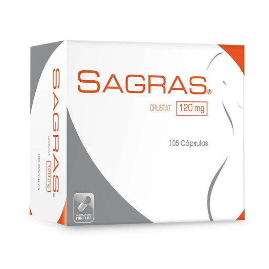Sagras 120 Mg 105 Cápsulas - Farmati Chile - Farmati