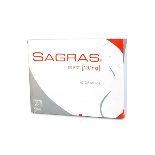 Sagras 120 Mg Cápsulas 42 - Farmati Chile - Farmati