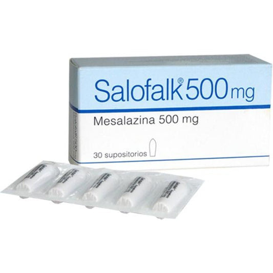 Salofalk 500 Mg X 30 Supositorios - Farmati Chile - Farmati