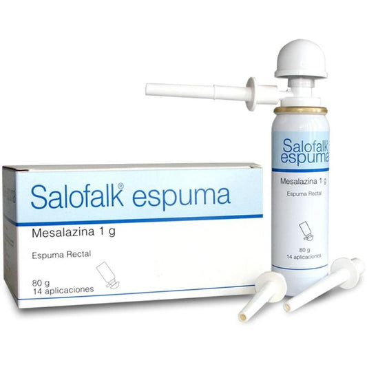 Salofalk Espuma Rectal 1 G. X 14 Aplicaciones - Farmati Chile - Farmati