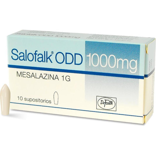 Salofalk Odd 1000Mg X 10 Supositorios - Farmati Chile - Farmati