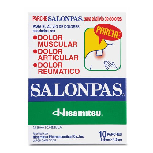 Salonpas X 10 Parches - Farmati Chile - Farmati