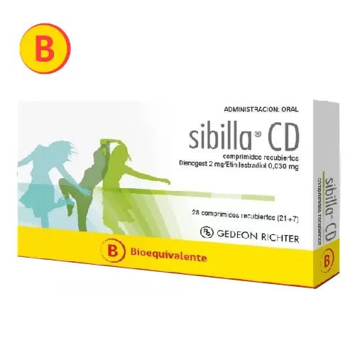 Sibilla Cd Comprimidos Recubiertos 2Mg/0,03Mg.28(21+7) - Farmati Chile - Farmati