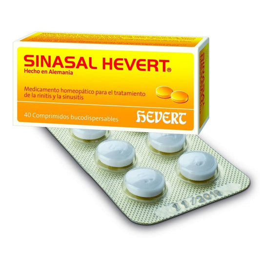 Sinasal Hevert X 40 Tabletas De Disolución Bucal - Farmati Chile - Farmati