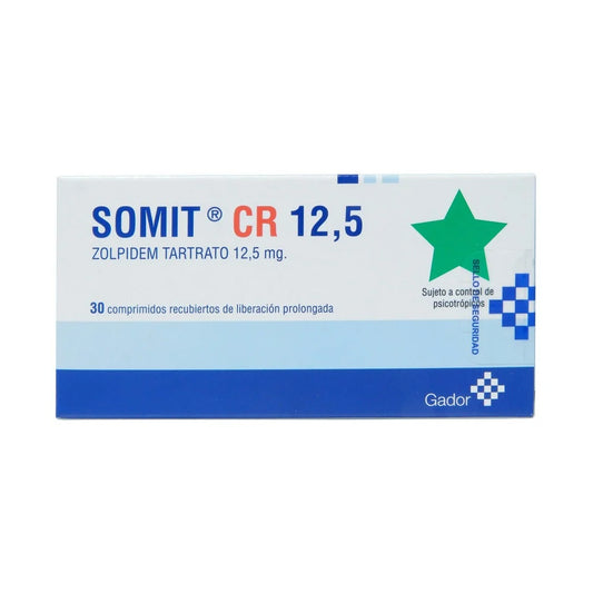 Somit Cr 12.5 Mg X 30 Comprimidos Cont