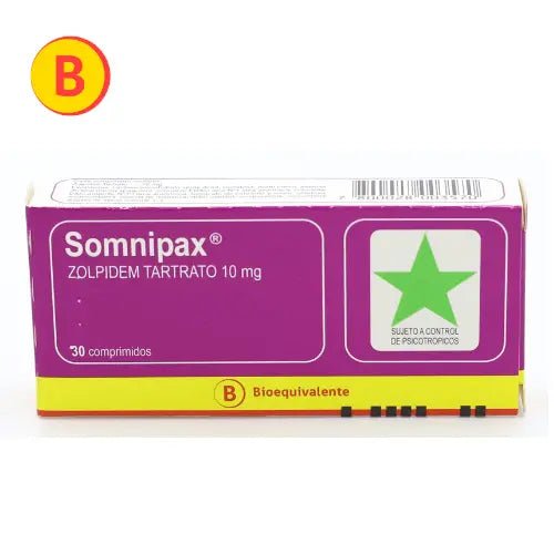 Somnipax 10 Mg X 30 Comprimidos - Farmati Chile - Farmati
