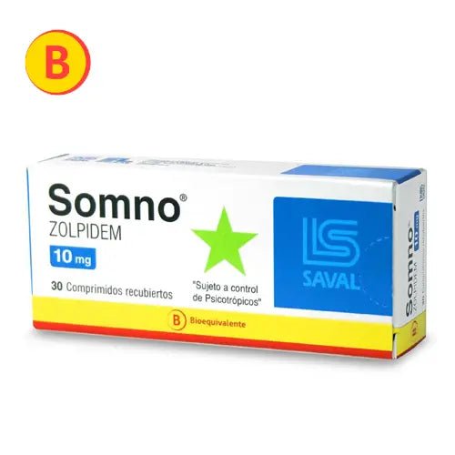 Somno 10 Mg X 30 Comprimidos - Farmati Chile - Farmati