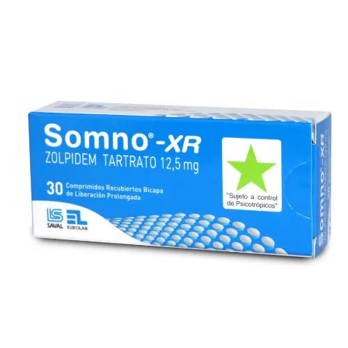 Somno Xr 12,5 Mg X 30 Comprimidos Recubiertos De Liberación Prolongada - Farmati Chile - Farmati