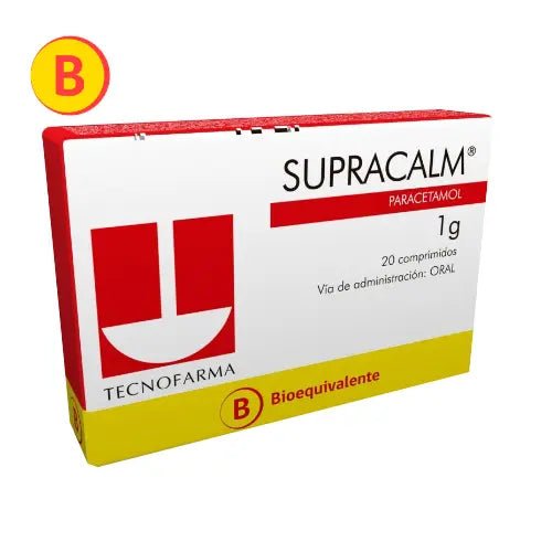 Supracalm 1 G. X 20 Comprimidos - Farmati Chile - Farmati